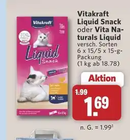 Combi Vitakraft liquid snack Angebot