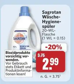 Combi Sagrotan wäsche-hygienespüler Angebot