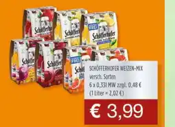 Getränkeparadies Gefromm Schöfferhofer weizen-mix grapefruit Angebot