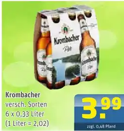 Getränke Arena Krombacher Angebot