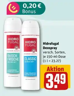 nahkauf Hidrofugal deospray Angebot