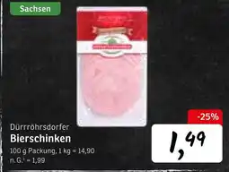 KONSUM Dürröhrsdorfer bierschinken Angebot