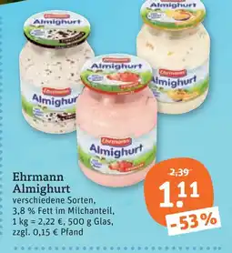 tegut Ehrmann almighurt Angebot