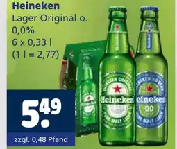 Getränkewelt Heineken lager original Angebot
