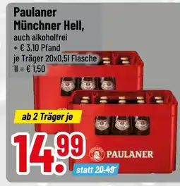trinkgut Paulaner münchner hell Angebot