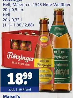 Getränkewelt Flötzinger hell Angebot