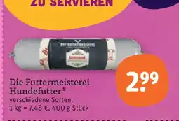 tegut Die futtermeisterei hundefutter Angebot