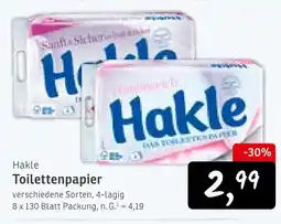 KONSUM Hakle toilettenpapier Angebot