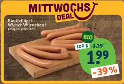 tegut Bio-geflügel-wiener-würstchen Angebot
