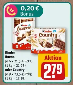 nahkauf Kinder bueno oder country Angebot