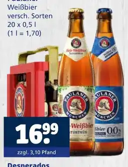 Getränkewelt Paulaner weißbier Angebot