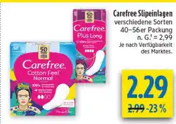 diska Carefree cotton feel normal Angebot