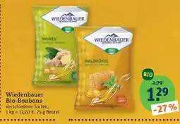 tegut Wiedenbauer bio-bonbons Angebot