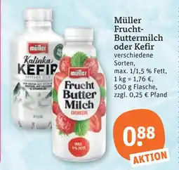 tegut Müller frucht-buttermilch Angebot