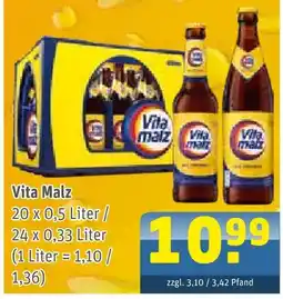Getränke Arena Vita malz Angebot