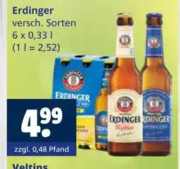 Getränkewelt Erdinger Angebot