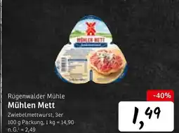 KONSUM Rügenwalder mühle mühlen mett Angebot