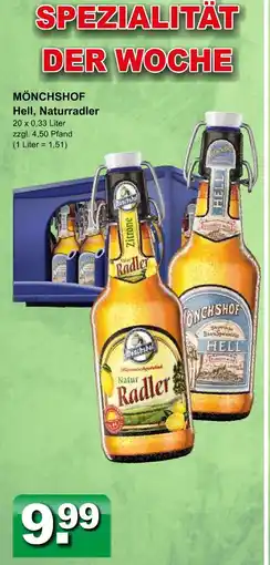 Getränkeparadies Gefromm Mönchshof hell Angebot