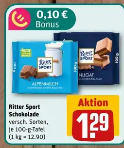 nahkauf Ritter sport alpenmilch Angebot