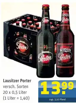 Getränke Arena Lausitzer porter Angebot