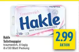 diska Hakle toilettenpapier Angebot