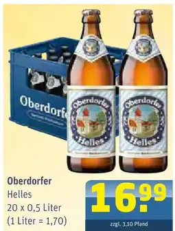 Getränke Arena Oberdorfer helles Angebot