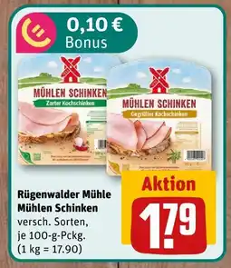 nahkauf Rügenwalder mühle mühlen schinken zarter kochschinken Angebot