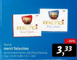 KONSUM Storck merci selection Angebot