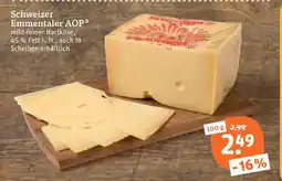 tegut Schweizer emmentaler aop Angebot