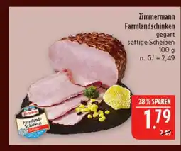 Marktkauf Zimmermann farmlandschinken Angebot