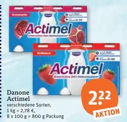 tegut Danone actimel Angebot