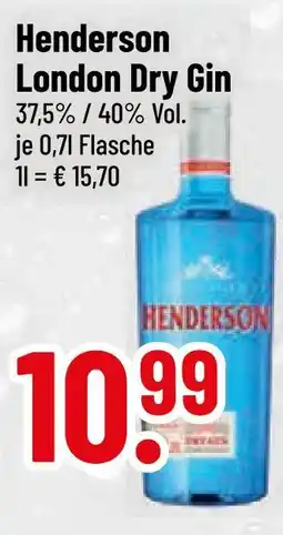 trinkgut Henderson london dry gin Angebot