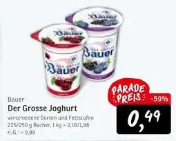 KONSUM Bauer der grosse joghurt Angebot