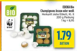 diska Edeka bio champignons braun Angebot