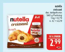 Marktkauf Nutella croissant Angebot