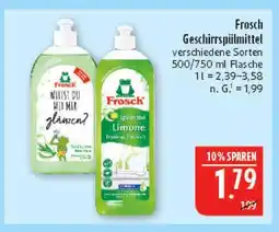 Marktkauf Frosch geschirrspülmittel Angebot