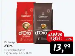 KONSUM Dallmayr d'oro Angebot
