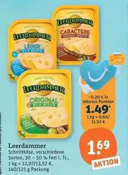 tegut Leerdammer schnittkäse Angebot