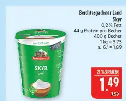 Marktkauf Berchtesgadener land skyr Angebot
