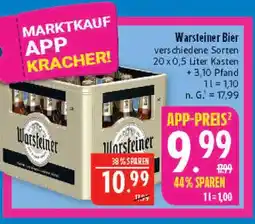 Marktkauf Warsteiner bier Angebot