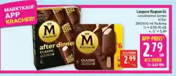 Marktkauf Langnese magnum eis Angebot