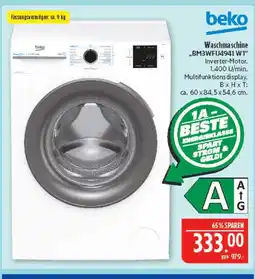 Marktkauf Beko waschmaschine Angebot