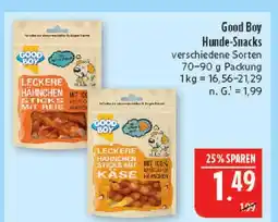 Marktkauf Good boy leckere hähnchen sticks mit reis Angebot