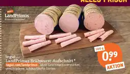 tegut Tegut... landprimus brühwurst-aufschnitt Angebot