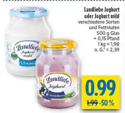 diska Landliebe joghurt Angebot