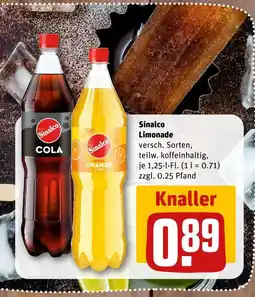 nahkauf Sinalco limonade Angebot
