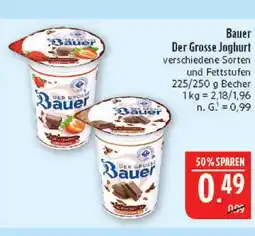 Marktkauf Bauer der grosse joghurt Angebot