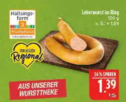 Marktkauf Leberwurst im ring Angebot