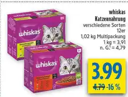 diska Whiskas katzennahrung Angebot