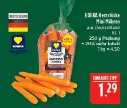 Marktkauf Edeka herzstücke mini möhren Angebot